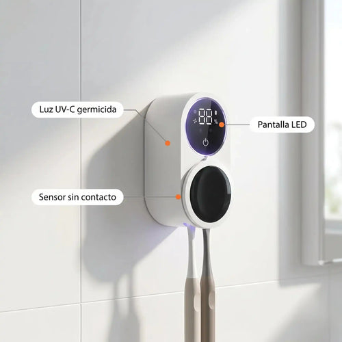 LUMA Clean - Esterilizador Cepillo dentales UV Smart