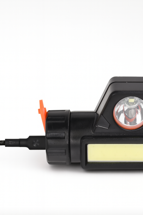 Manos Libres Total - Linterna Frontal LED Recargable Doble Luz